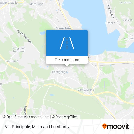 Via Principale map