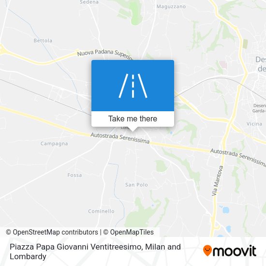 Piazza Papa Giovanni Ventitreesimo map