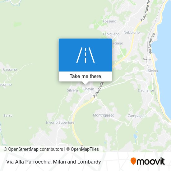 Via Alla Parrocchia map