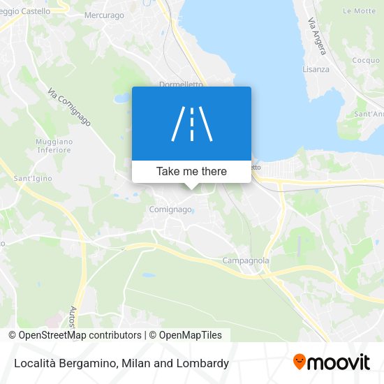 Località Bergamino map