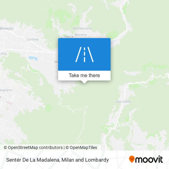 Sentér De La Madalena map