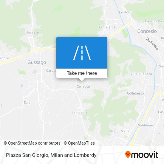 Piazza San Giorgio map