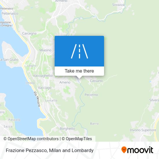 Frazione Pezzasco map