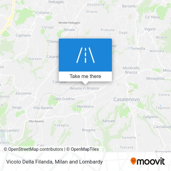 Vicolo Della Filanda map
