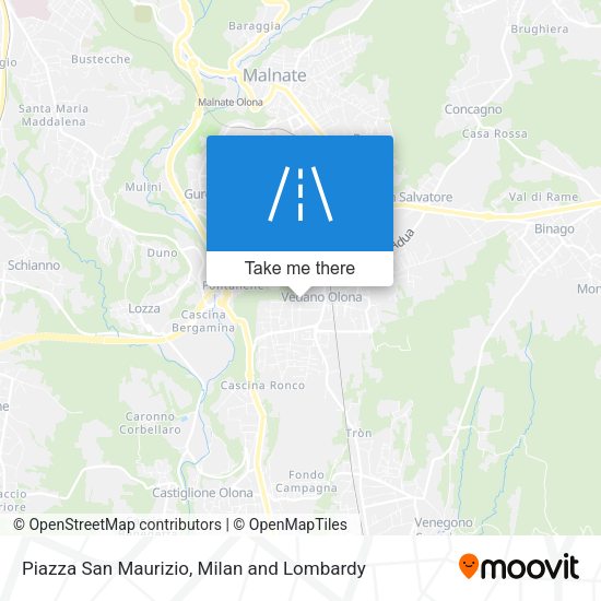 Piazza San Maurizio map