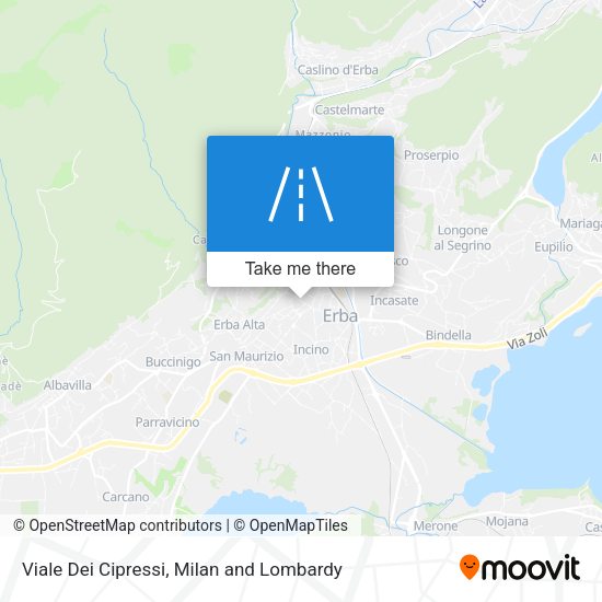 Viale Dei Cipressi map