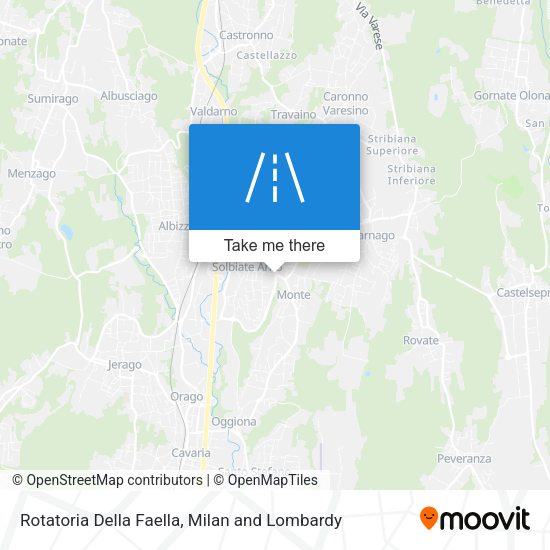 Rotatoria Della Faella map