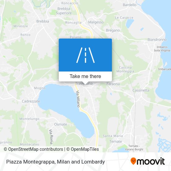 Piazza Montegrappa map