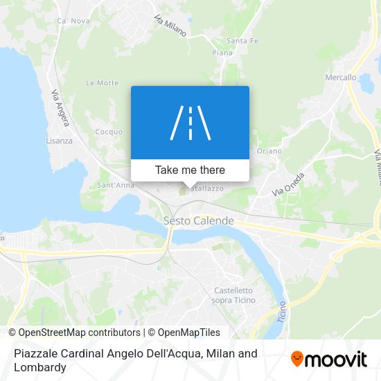 Piazzale Cardinal Angelo Dell'Acqua map