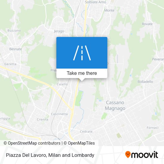 Piazza Del Lavoro map