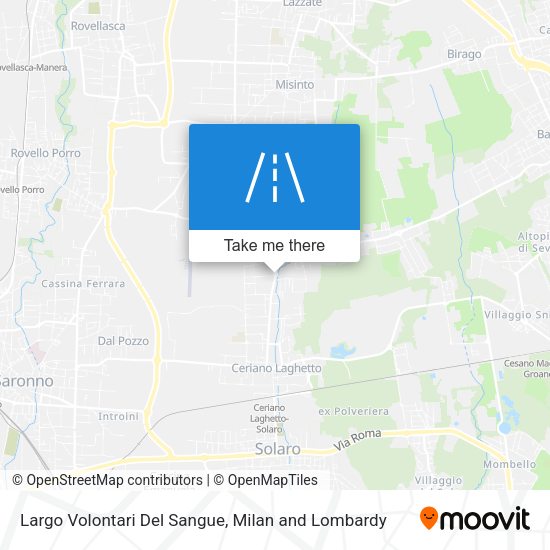 Largo Volontari Del Sangue map