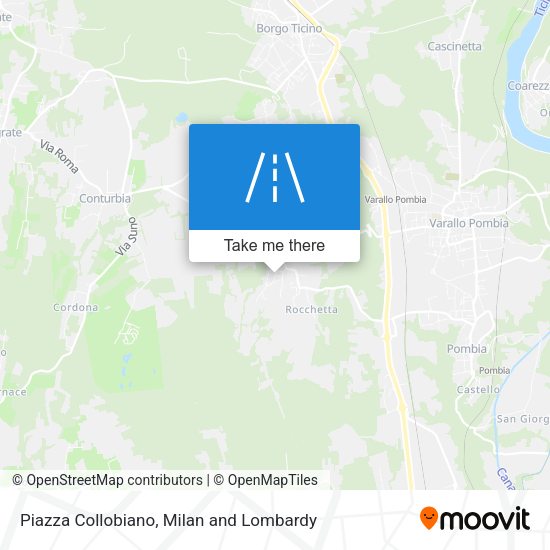 Piazza Collobiano map