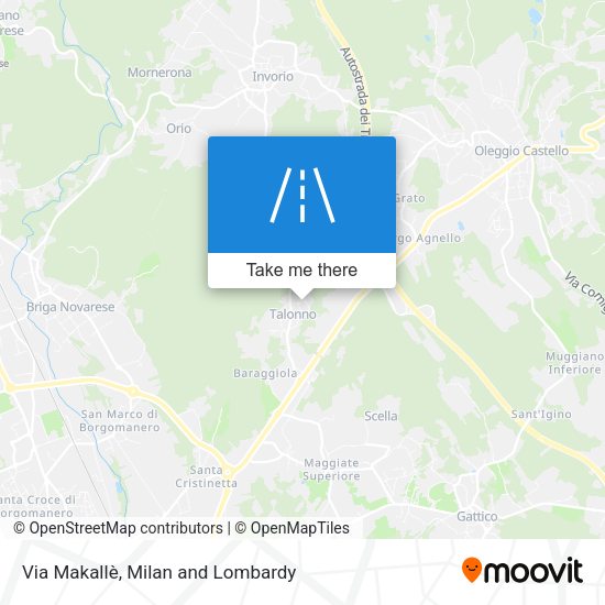 Via Makallè map