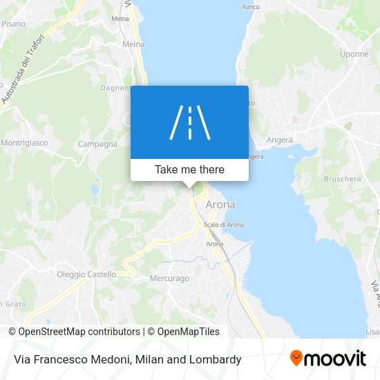 Via Francesco Medoni map