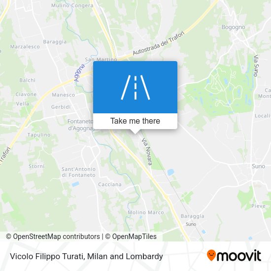 Vicolo Filippo Turati map