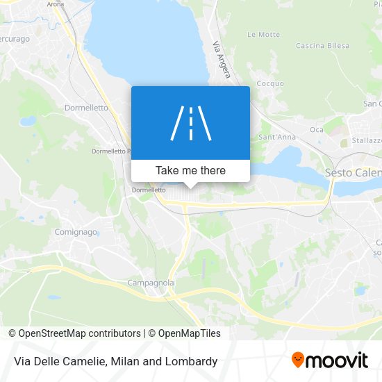 Via Delle Camelie map
