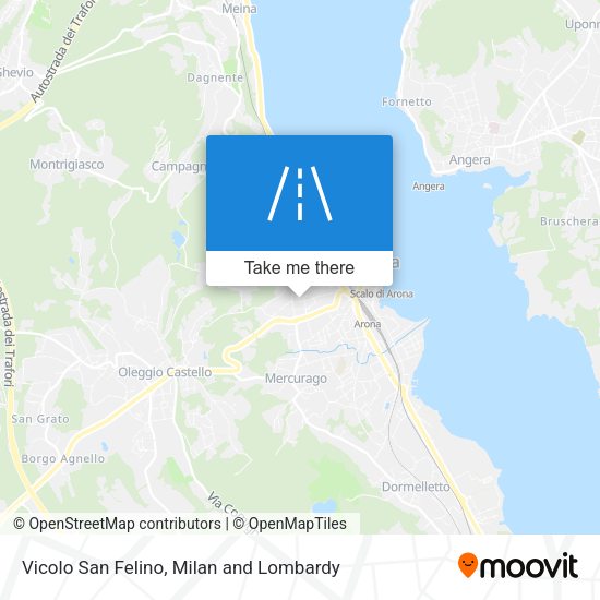 Vicolo San Felino map