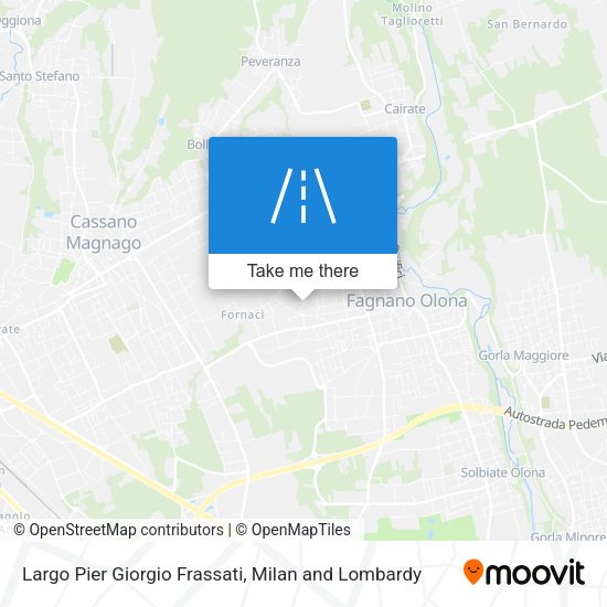 Largo Pier Giorgio Frassati map