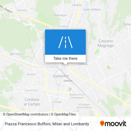 Piazza Francesco Buffoni map