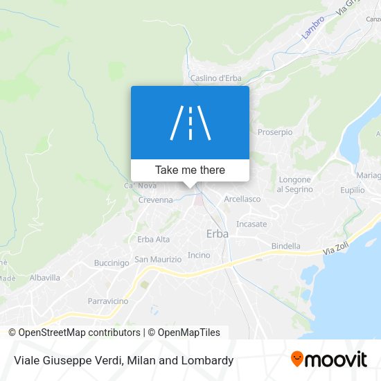 Viale Giuseppe Verdi map