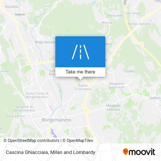Cascina Ghiacciaia map
