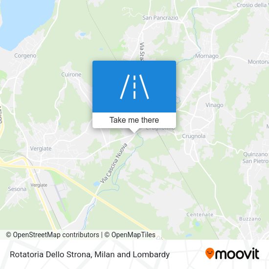 Rotatoria Dello Strona map
