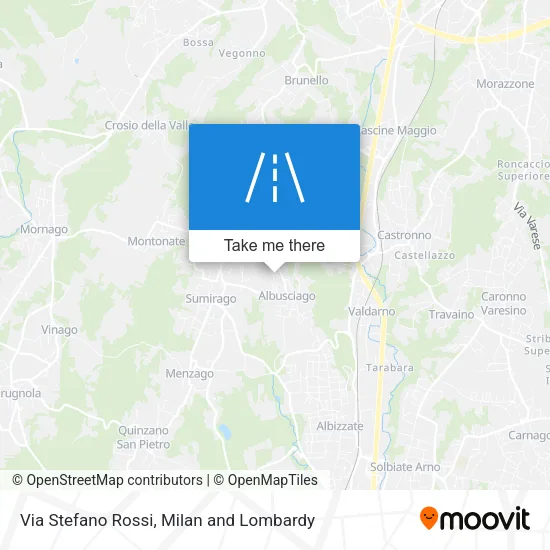 Via Stefano Rossi map