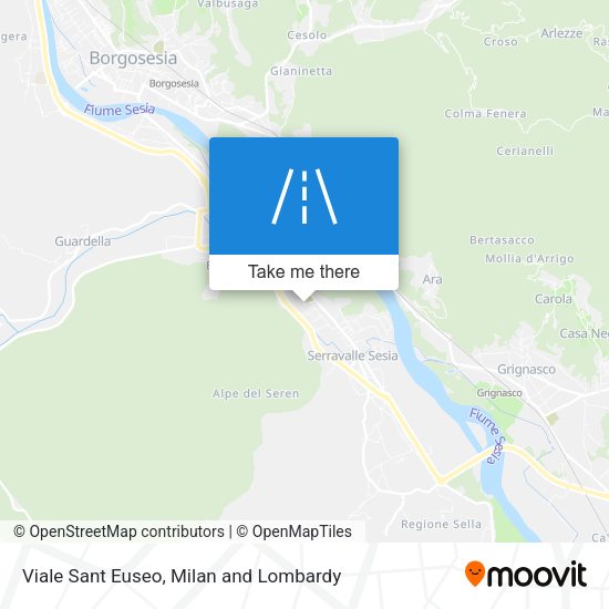Viale Sant Euseo map