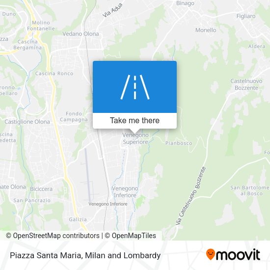 Piazza Santa Maria map