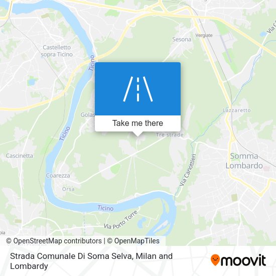 Strada Comunale Di Soma Selva map