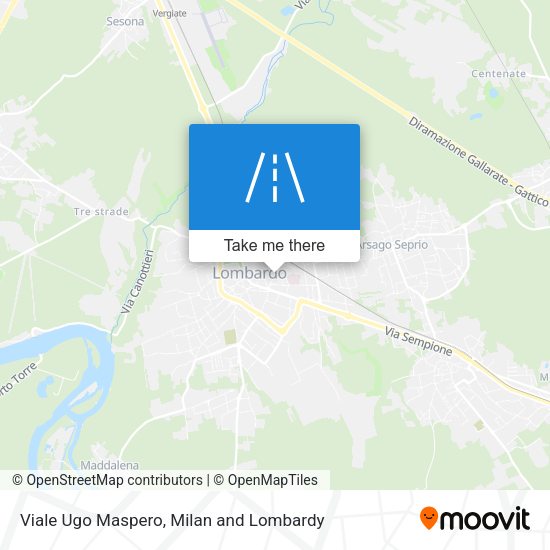 Viale Ugo Maspero map