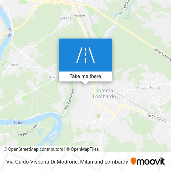 Via Guido Visconti Di Modrone map