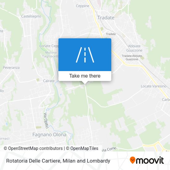Rotatoria Delle Cartiere map