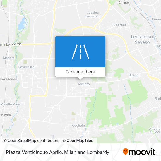 Piazza Venticinque Aprile map