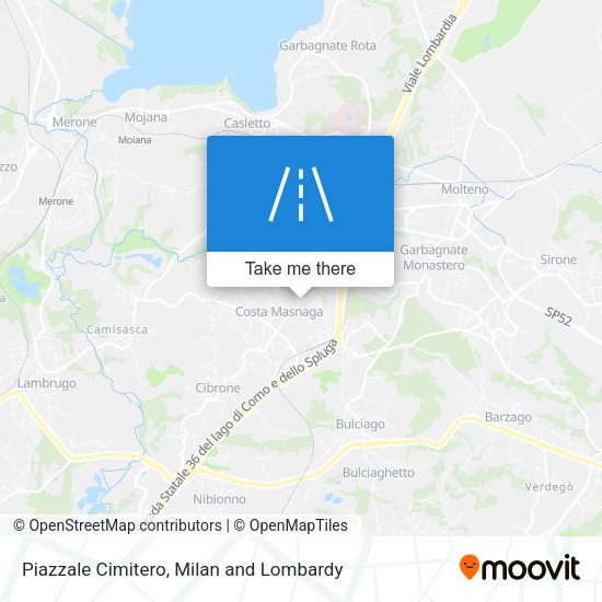Piazzale Cimitero map