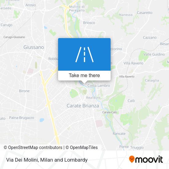 Via Dei Molini map