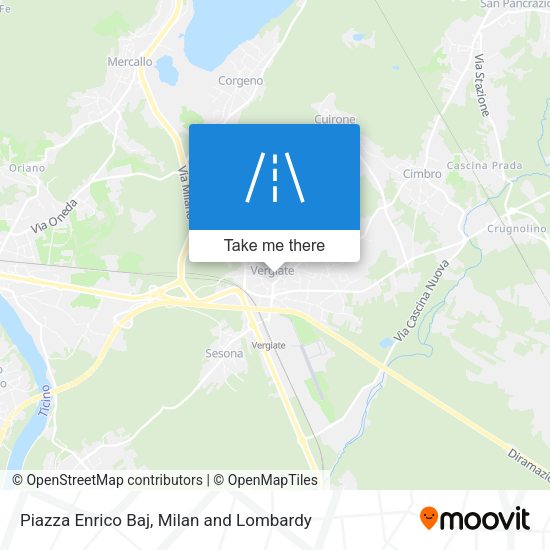 Piazza Enrico Baj map