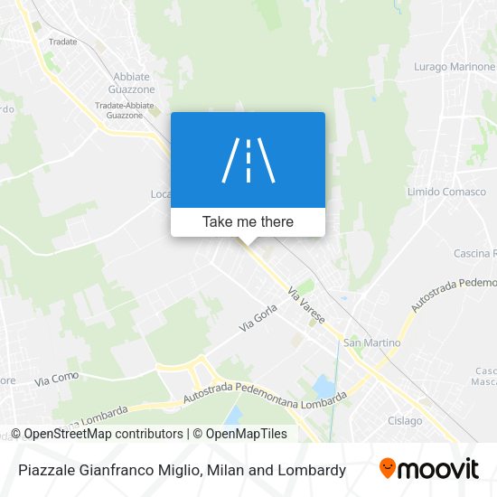 Piazzale Gianfranco Miglio map