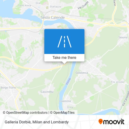 Galleria Dorbiè map