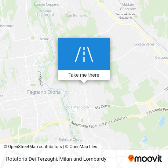 Rotatoria Dei Terzaghi map