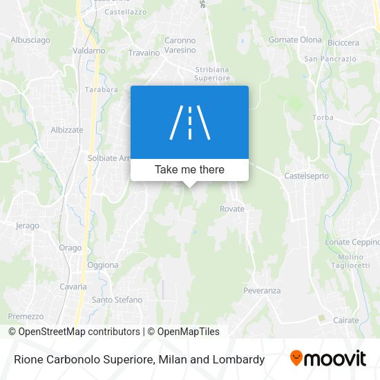 Rione Carbonolo Superiore map
