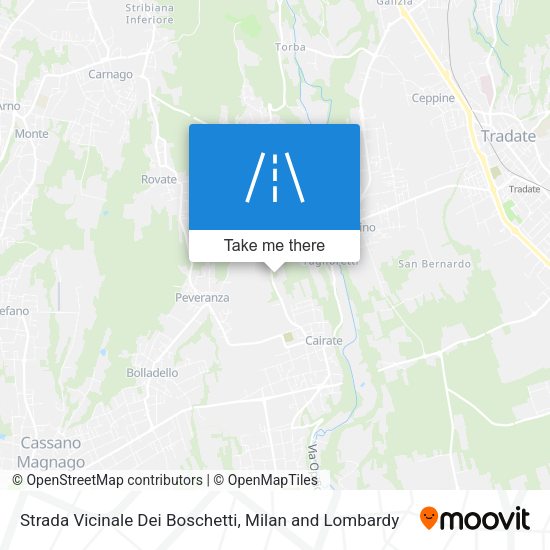 Strada Vicinale Dei Boschetti map