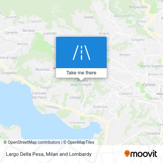 Largo Della Pesa map