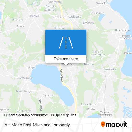 Via Mario Davi map