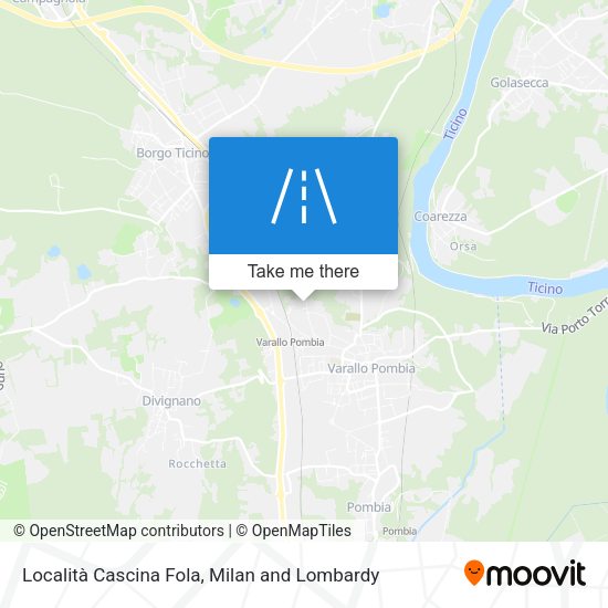 Località Cascina Fola map