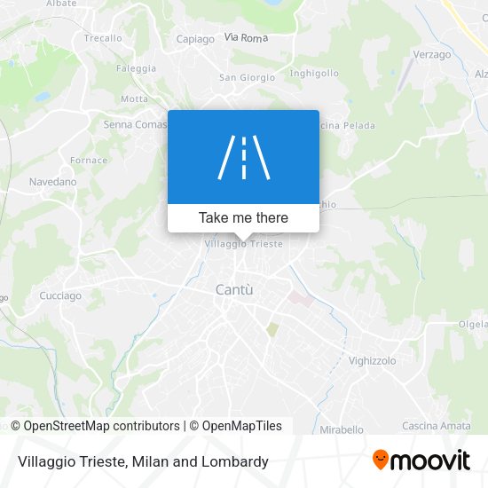 Villaggio Trieste map