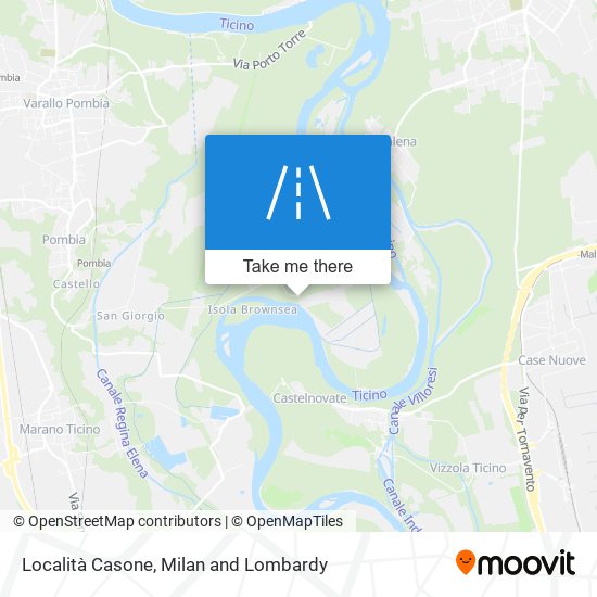 Località Casone map