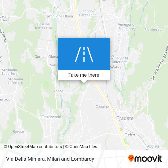 Via Della Miniera map