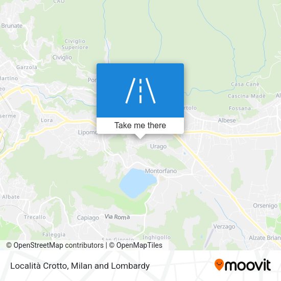 Località Crotto map