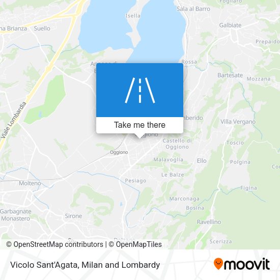 Vicolo Sant'Agata map